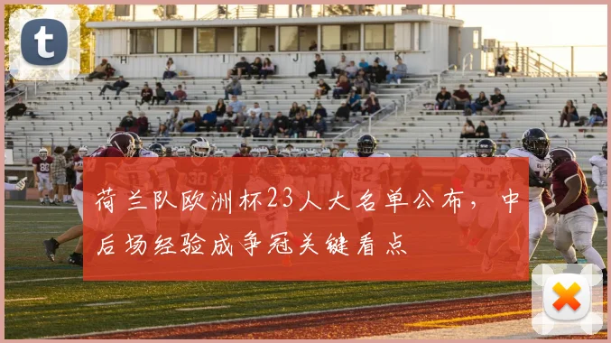 荷兰队欧洲杯23人大名单公布，中后场经验成争冠关键看点