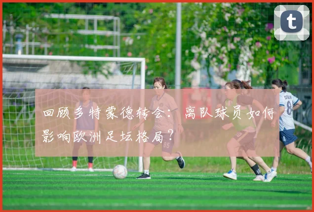 回顾多特蒙德转会：离队球员如何影响欧洲足坛格局？